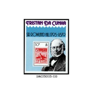 Stamps from TRISTAN DA CUNHA - 1979 DEATH CENTENARY OF SIR ROWLAND HILL - MIN. SHEET MINT NH