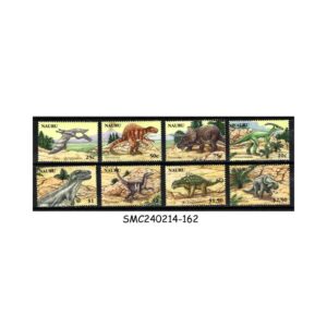 Stamps from NAURU - 2006 DINOSAURS / PREHISTORIC ANIMALS - 8V - MINT NH