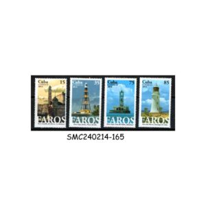 Stamps from CUBA - 2014 LIGHTHOUSE - 4V - MINT NH