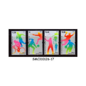 Stamps from HONG KONG CHINA - 2025 15th NATIONAL GAMES OF CHINA - 4V - MINT NH