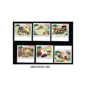 Stamps from DOMINICA - 1981 CHRISTMAS / DISNEY ANIMATION - 6V MINT NH