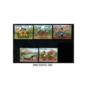 Stamps from UNION ISLANDS - 1989 PHILEXFRANCE '89 / DISNEY ANIMATION - 5V MINT NH