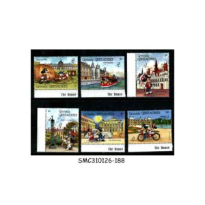 Stamps from GRENADA GRENADINES - 1989 PHILEXFRANCE '89 / DISNEY ANIMATION - 6V MINT NH