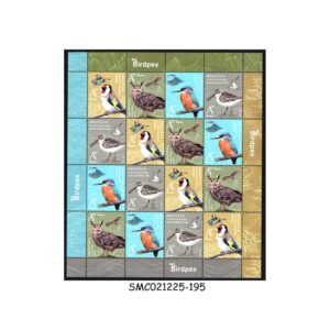 Stamps from CROATIA - 2022 BIRDPEX - PROTECTED BIRD SPECIES - FULL SHEET - MINT NH