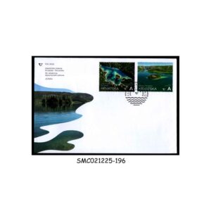 Stamps from CROATIA SWITZERLAND JOINT ISSUE : 2022 LAKES - FDC