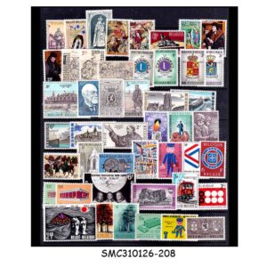 BELGIUM - 1966-73 SELECTED STAMPS - 70V - MINT NH
