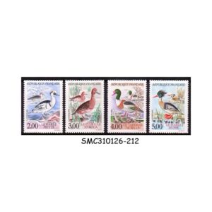 Stamps from FRANCE - 1993 DUCKS / WATER BIRDS - 4V - MINT NH