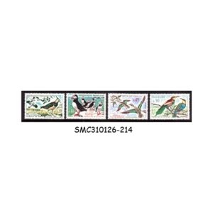 Stamps from FRANCE - 1960 BIRDS - 4V - MINT NH