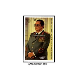 Stamps from SAO TOME & PRINCIPE - 1981 JOSIP BROZ TITO - OVPT MIN. SHEET MINT NH