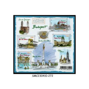 Stamps from FRANCE - 2011 EUROPEAN CAPITALS - BUDAPEST - MIN. SHEET MINT NH