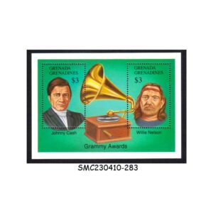 Stamps from GRENADA GRENADINES - 1992 GRAMMY AWARDS WINNER / MUSIC - MIN. SHEET MINT NH