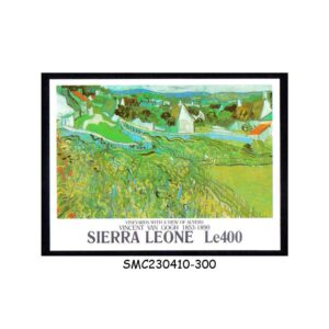 Stamps from SIERRA LEONE - 1991 PAINTINGS BY VINCENT VAN GOGH - SOUVENIR SHEET MINT NH