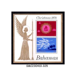 Stamps from BAHAMAS - 1978 CHRISTMAS - MIN. SHEET MINT NH