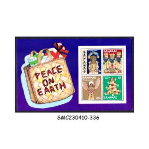 Stamps from BAHAMAS - 1980 CHRISTMAS - MIN. SHEET - MINT NH