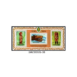Stamps from AITUTAKI - 1978 BICENTENARY OF DISCOVERY OF HAWAII - MIN. SHEET MINT NH