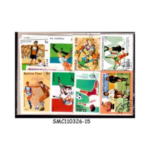 COLLECTION OF FOOTBALL / SOCCER / SPORTS STAMPS FROM DIFFERENT COUNTRIES - 50V - USED