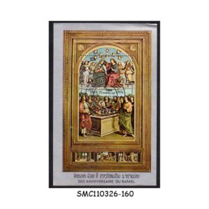 Stamps from LAOS - 1983 500th BIRTH ANNIVERSARY OF RAPHAEL / PAINTING - MIN. SHEET CTO