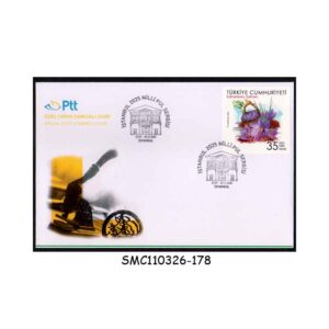 Stamps from TURKEY - 2025 ISTANBUL 2025 NATIONAL STAMP EXHIBITION SPECIAL DATE STAMPED COVER