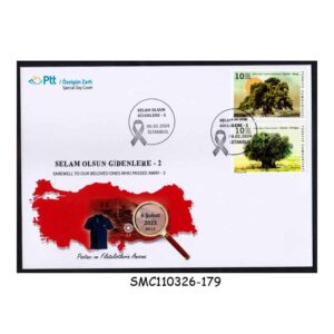 Stamps from TURKEY - 2025 FAREWELL TO OUR BELOVED ONES WHO PASSED AWAY - SPECIAL DAY COVER