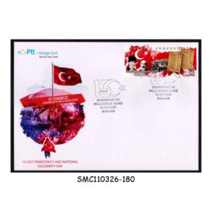 Stamps from TURKEY - 2021 15th JULY DEMOCRACY & NATIONAL SOLIDARITY DAY - SPECIAL DAY COVER