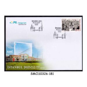 Stamps from TURKEY - 2025 ISTANBUL 2025 NATIONAL STAMP EXHIBITION - SPECIAL DAY COVER