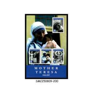 Stamps from TUVALU - 2011 MOTHER TERESA - MIN. SHEET MINT NH