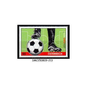 Stamps from AUSTRIA - 2008 EUROPEAN FOOTBALL CHAMPIONSHIP EURO 2008 - 1V MINT NH