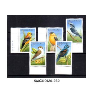 Stamps from BURKINA FASO - 1998 BIRDS - 6V - MINT NH