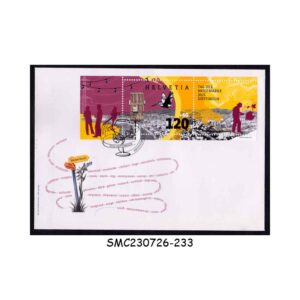 Stamps from SWITZERLAND - 2025 STAMP DAY - DOTTINGEN - FDC