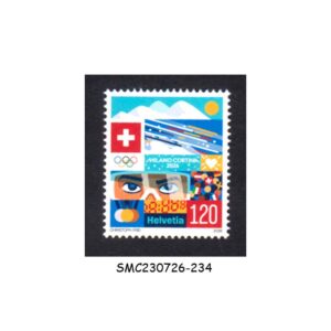 Stamps from SWITZERLAND - 2026 WINTER OLYMPIC GAMES MILANO CORTINA - 1V MINT NH