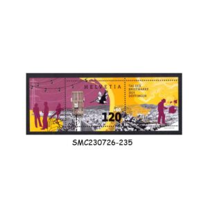 Stamps from SWITZERLAND - 2025 STAMP DAY - DOTTINGEN - MIN. SHEET - CTO