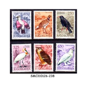Stamps from YUGOSLAVIA - 1972 BIRDS / OWL - 6V - MINT NH