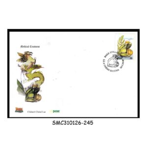 Stamps from IRELAND - 2000 GREETINGS STAMPS - MYTHICAL CREATURES - FDC