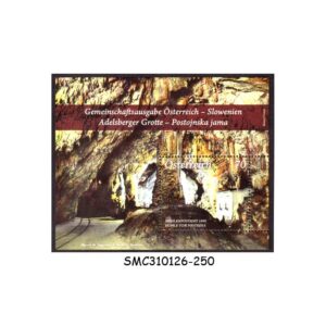 Stamps from AUSTRIA - 2013 POSTOJNA CAVE / CAVE OF POSTOJNA - MIN. SHEET MINT NH