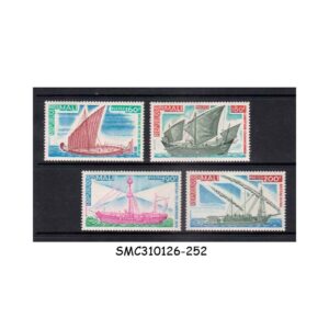 Stamps from MALI - 1976 ANCIENT SHIPS - 4V - MINT NH