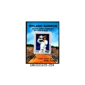 Stamps from NORTH KOREA - 1987 ROLAND GARROS / STEFFI GRAF / TENNIS - MIN. SHEET CTO