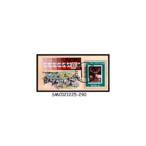 Stamps from CUBA - 1981 WIPA '81 PHILATELIC EXHIBITION - MIN. SHEET - CTO