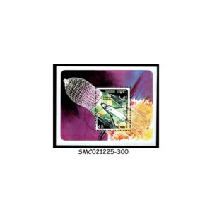 Stamps from CAMBODIA - 1990 SPACECRAFTS / SPACE - MIN. SHEET CTO