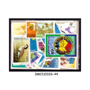 COLLECTION OF STAMPS FROM DIFFERENT COUNTRIES - 50V - USED