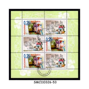 Stamps from BULGARIA - 2001 BULGARIAN CARTOONS / ANIMATION - MIN. SHEET CTO