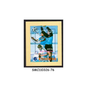 Stamps from NICARAGUA - 1988 UEFA EUROPEAN CHAMPIONSHIP FOOTBALL SOCCER - MIN. SHEET CTO