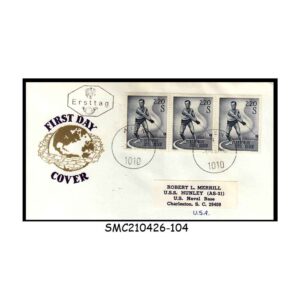 Stamps from AUSTRIA - 1967 HAMMER THROW / ATHLETICS / SPORTS - FDC