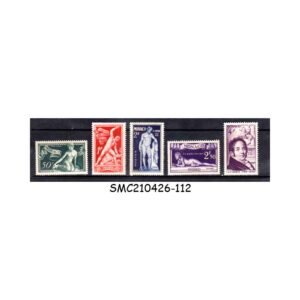 Stamps from MONACO - 1948 200th BIRTH ANNIVERSARY FRANÇOIS-JOSEPH BOSIO SCOTT#209-13 - 5V - MINT NH