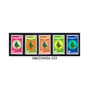 Stamps from ETHIOPIA - 1976 DEVELOPMENT THROUGH COOPERATION - 5V - MINT NH