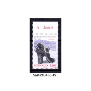 Stamps from MONACO - 2026 INTERNATIONAL DOG SHOW - 1V MINT NH