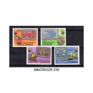 Stamps from CONGO - 1979 DEATH CENTENARY OF SIR ROWLAND HILL - 4V MINT NH
