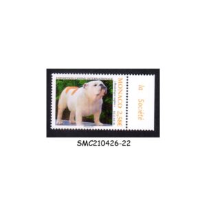 Stamps from MONACO - 2024 INTERNATIONAL CANINE EXPOSITION, MONTE CARLO / DOG - 1V MINT NH