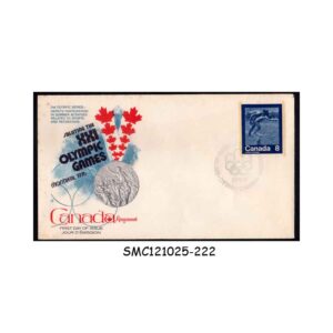 Stamps from CANADA - 1974 21st OLYMPIC GAMES MONTREAL - FDC