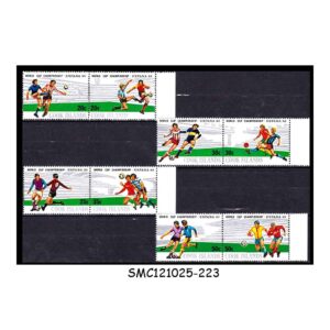 Stamps from COOK ISLANDS - 1982 WORLD CUP CHAMPIONSHIP ESPANA '82 / FOOTBALL - 8V - MINT NH