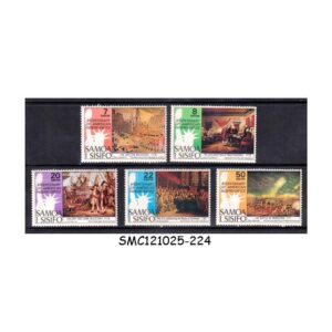 Stamps from  SAMOA - 1976 BICENTENARY OF AMERICAN INDEPENDENCE - 5V MINT NH
